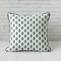 Goutte Royale French Twill Cotton Cushion Cover | 16×16 Inch