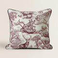 Château Élégance French Twill Cotton Cushion Cover | 16×16 Inch Cushion Cover